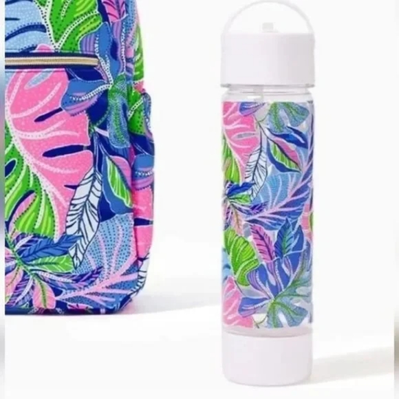 NWT Lilly Pulitzer Hydra Water Bottle - 24oz - Picture 2 of 7